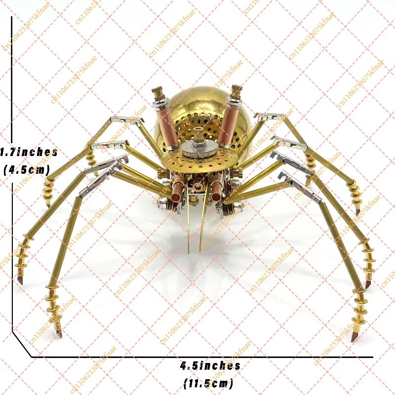 Mechanical metal insect assembly model precision  big bee 3D three-dimensional handmade DIY gift building block
