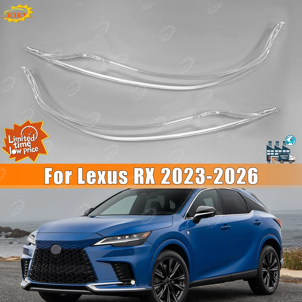 Ajuste para Lexus RX RX300 RX350 2023-2026 luces de circulación diurna Ojos de Ángel DRL faro tubo guía de luz barra guía de luz blanca