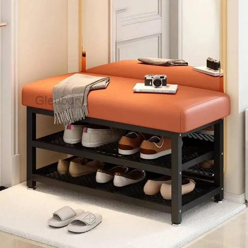 Space Saving Modern Shoe Cabinet Stackable Entrance Hall Vertical Bench Shoe Shelf Makeup Nordic Archivadores Home Furniture