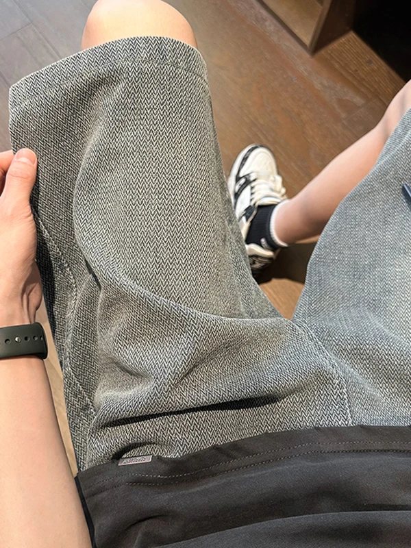 

Летние мужские джинсовые шорты до колена с принтом «Звездное небо», повседневные, в уличном стиле, из полиэстера, молодежные модные шорты