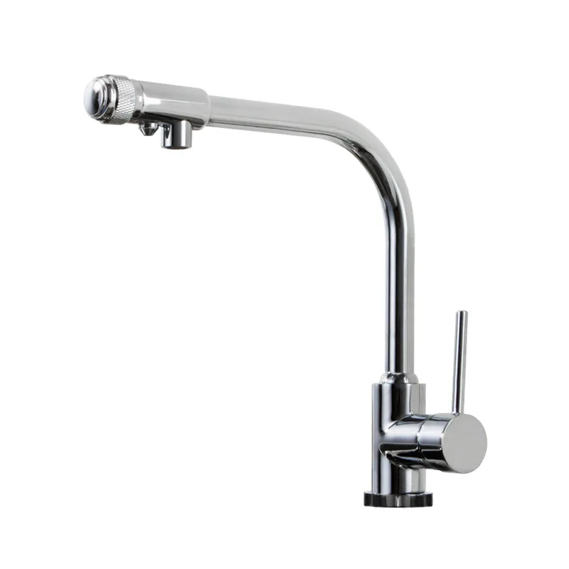 

All-copper single handle, multi-function swinging and rotating switch household vegetable washing basin hot and cold kitchen