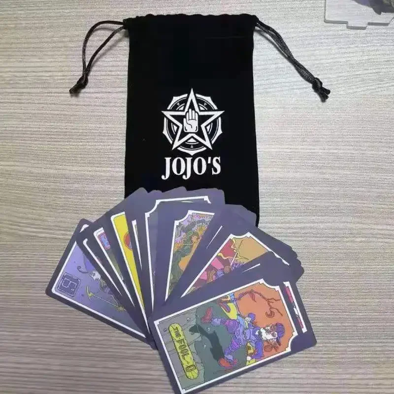 Tarot de jeux d'intérieur, 22 Grand Akana 9 Royal Gods Anime Ives Arre Adventure, Dio Jotaro Kujo Joseph Bruno BucciarSauMetal Box