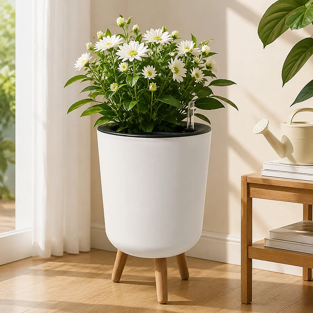 Self-Watering Planter - Su Seviyesi Göstergeli Kendiliğinden Sulanan Yükseltilmiş
