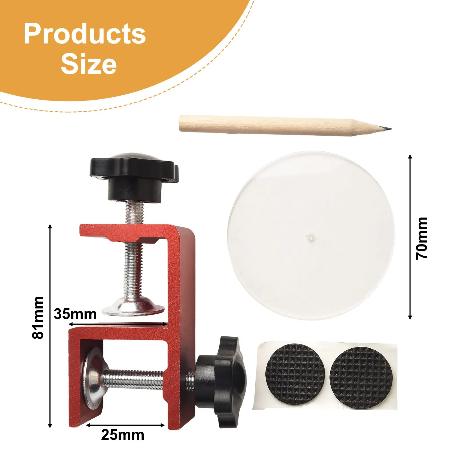 Wardrobe Edge Fixing with Diagonal Opening Premium Aluminum Alloy Clamp Jig Efficient and Damage Free Wardrobe