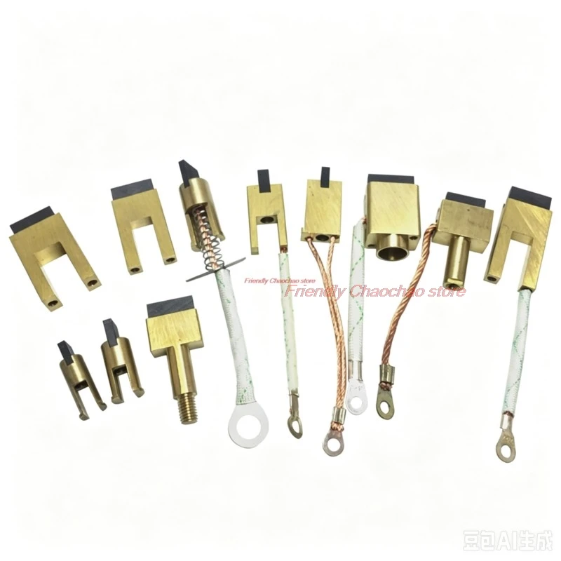 5pcs Contact type voltage regulator carbon brush 2K3K5K7K10KVA20Kv voltage stabilizer brush with pinhole