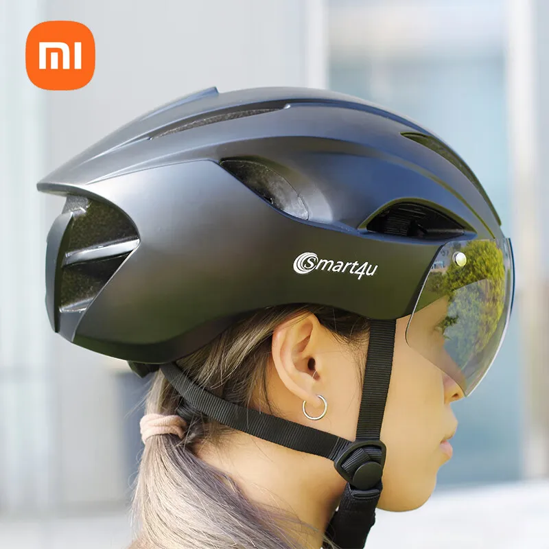 xiaomi smart4u Smart helmet Change color lens Scooter bike balance car safety helmet Men's and women's taillight