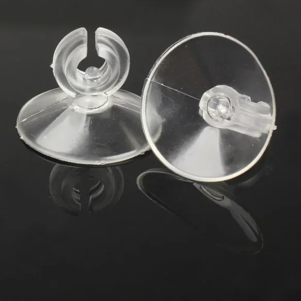 10-100pcs Aquarium Suction Cup Air Tube Holder Sucker for Fish Tank Pump Oxygen Air Tube Fixing Clip 4/6mm Accessories