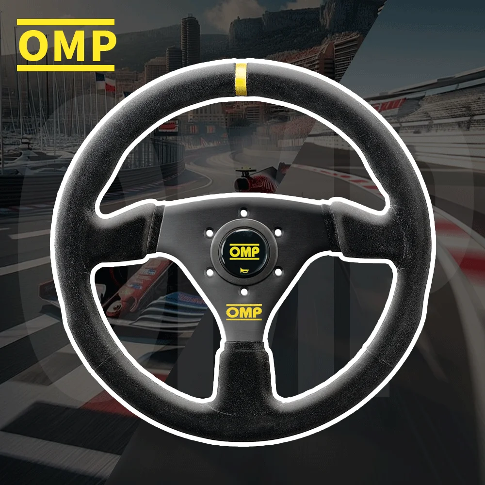 

OMP Italian Brand OD0-2005 TARGA Steering Wheel - Genuine, Professional Racing Gear, Durable Design