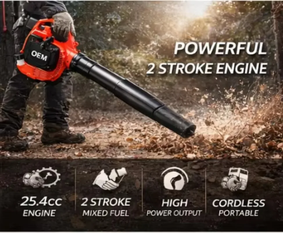 EB58 Portable Blower Two-stroke Snow Blower Site Blowing Dust Household Leaf Blowing Machine
