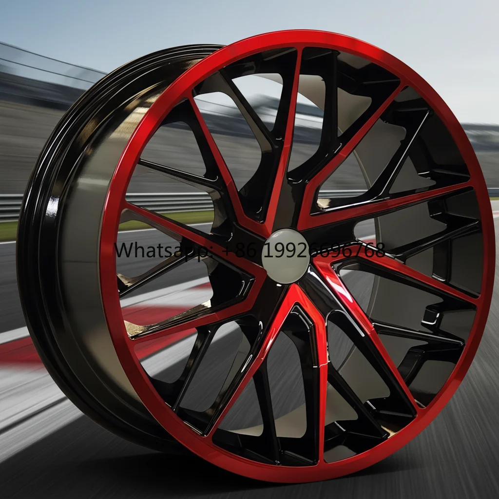 

Bld 18 Forged Aluminum Alloy Wheels 15-20 Inch Black Finish Deep Dish Design Universal Fitment for Passenger Cars Racing