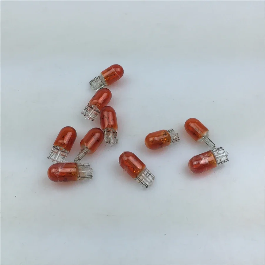100pcs Electric Vehicle 12V3W, 55V3W, 70V3W Steering Instrument Bulb Lamp / Plug Bubble Free Shipping