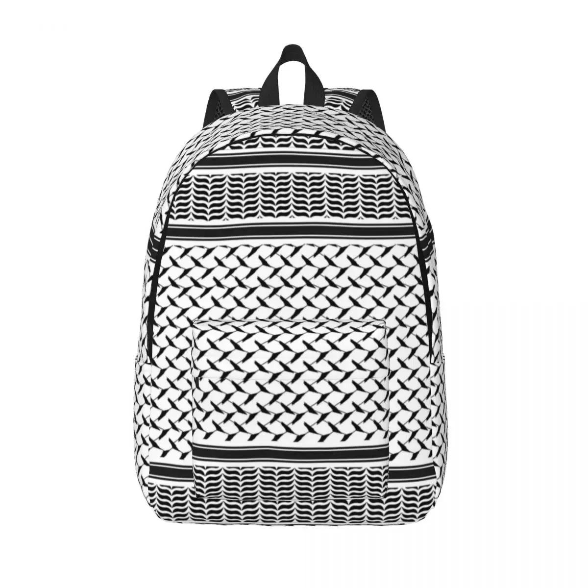 

Palestinian Keffiyeh Palestine Pattern Teenage Backpack Outdoor Student Hiking Travel Daypack for Men Women Laptop Shoulder Bag