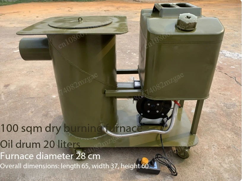 Hot blast stove Bio-oil combustion furnace Waste oil heating furnace