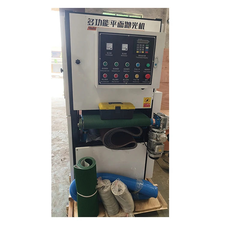 Automatic Metal Polishing Machine  Large Metal Plate Planing Solid Polishing Surface Sander Metal Flat Panel Sanding Machine