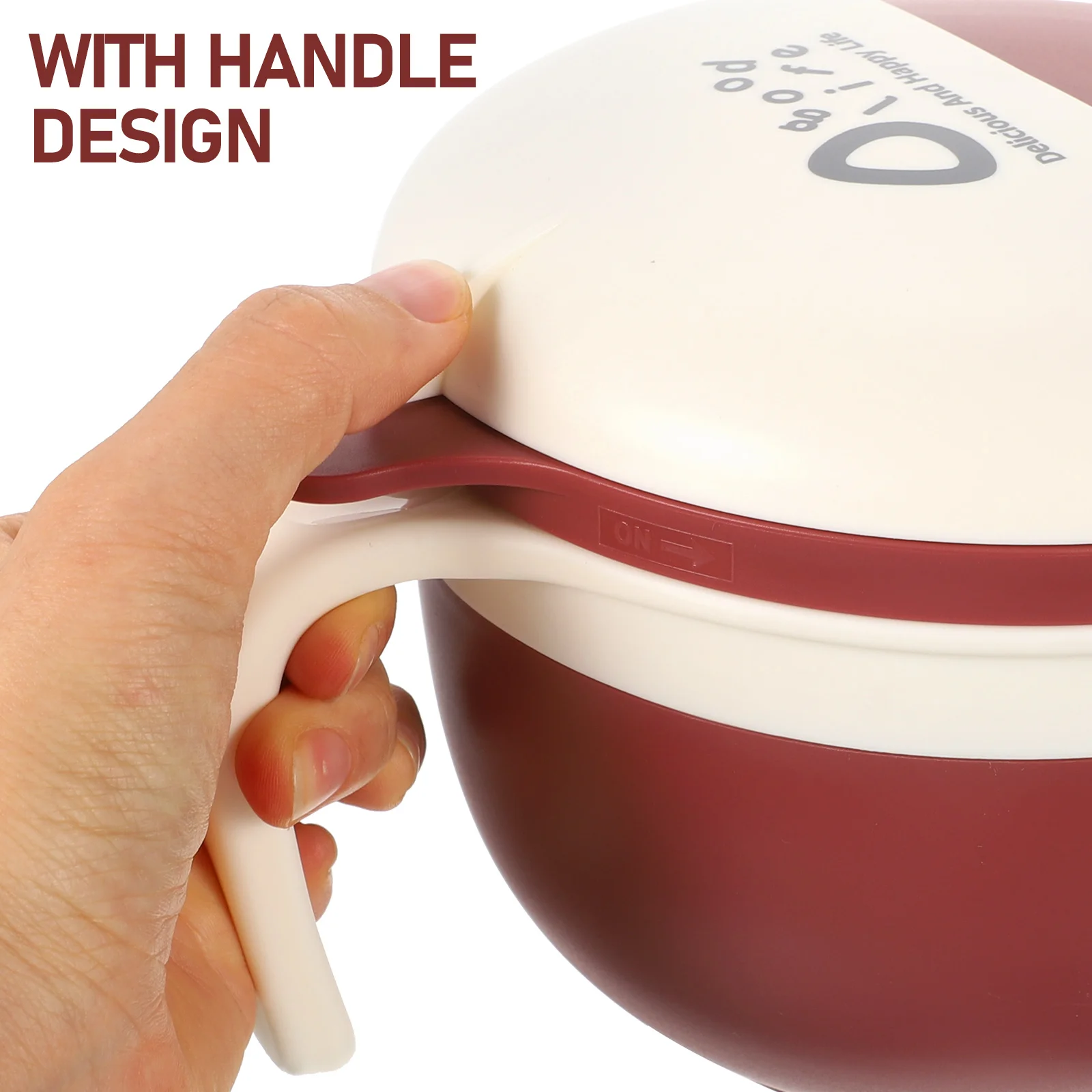 

Stainless Steel Ramen Bowl Compact Food Container Household Daily Use Bento Lunch Accessories Reusable Bowls Fork Easy Clean PP