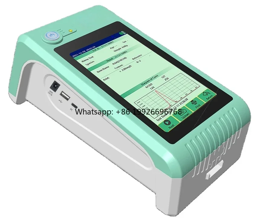 

Rapid Test Automatic Immunoassay Analyzer DMYG02 Hospital Veterinary Immunofluorescence Quantitative Analyzer factory