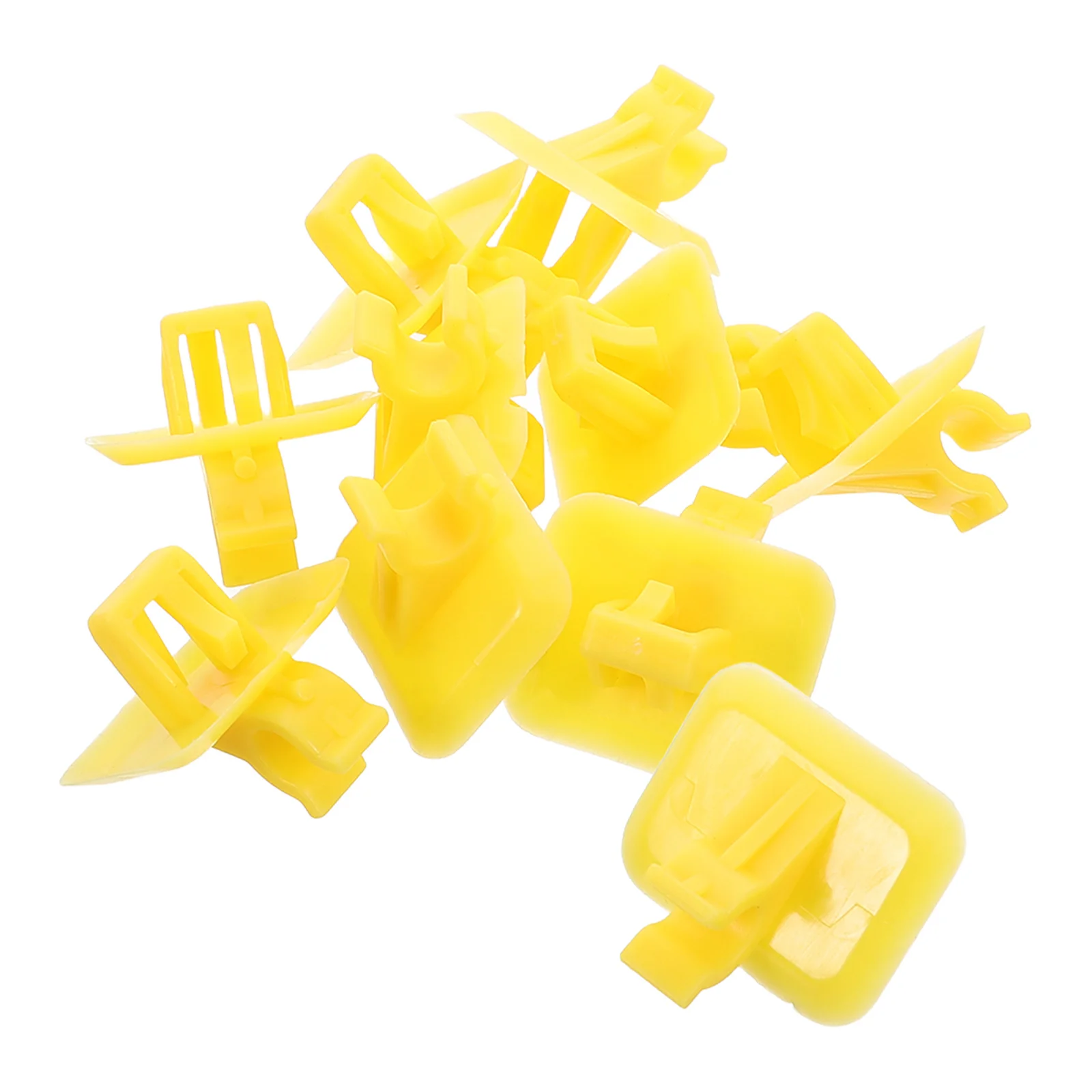 

10pcs Engine Clip Sturdy Plastic Precision Fit Secure Fastening For Car Hood Support Rod Clamp Hood Strut Lift Retainer Auto