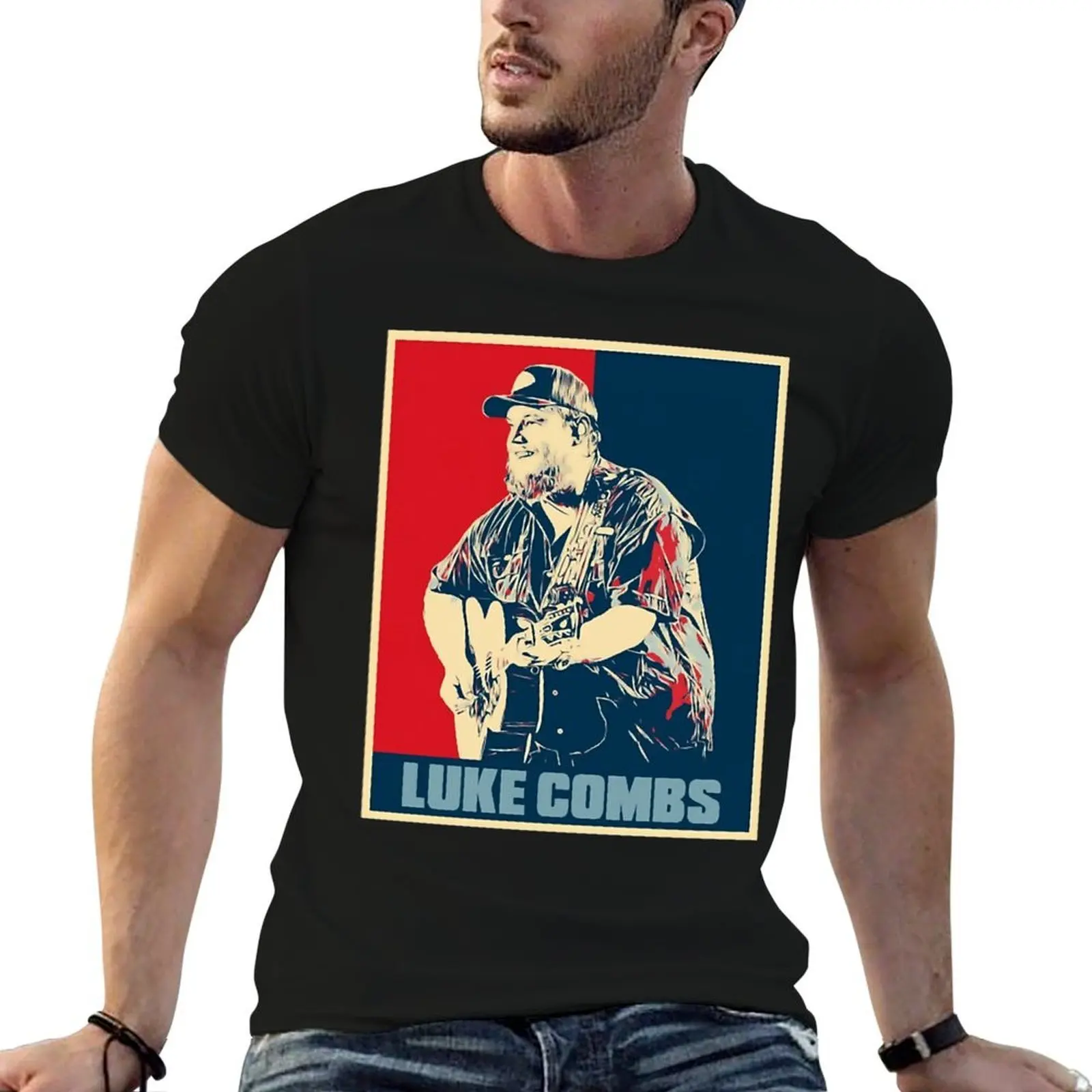

Luke music Combs Concert Hope Art T-Shirt man t shirts for men t shirt man casual t shirts for man graphic tees T-shirt