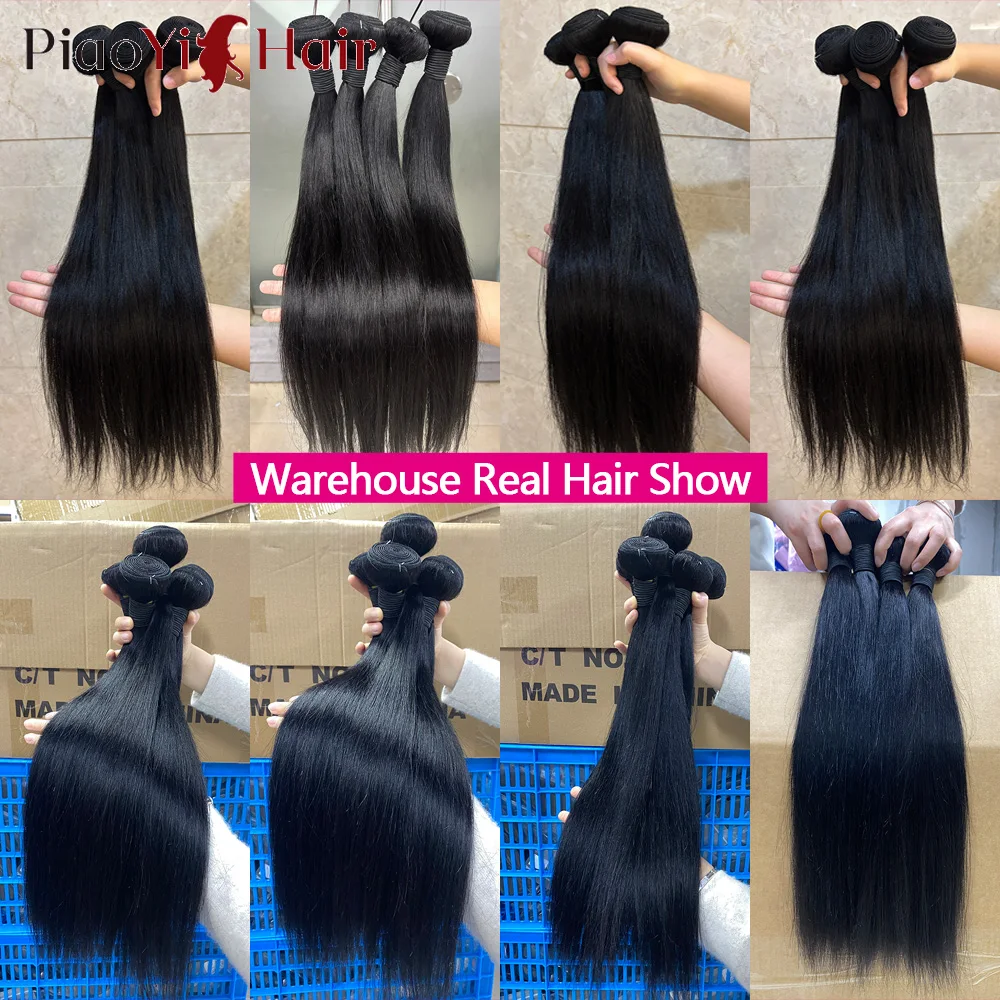 Straight Bundles Human Hair With Closure Human Hair Bunldes With 4x4 Closure 2x6 Midlle Part Closures Bundles With 13X6 Frontal