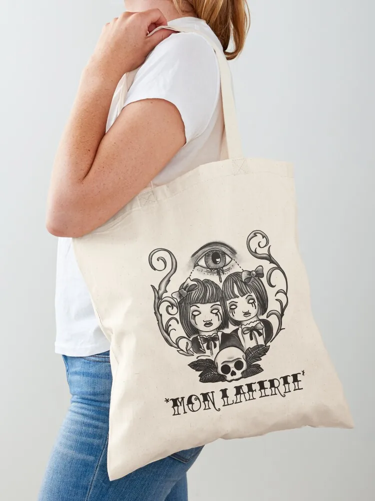 

Tattoo Mon Laferte 01 Tote Bag foldable reusable bag Big bag Custom shopping cart bags