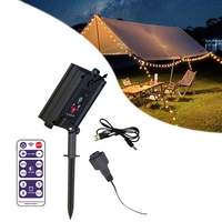 Powered Lithium Panel Light 3.7V 1200mAh Solar Panel Control Box with Remote Control for LED String Strip Lamp 3.7V DIY