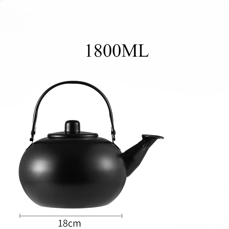 304 Stainless Steel Kettle Thickened Large Capacity Tea Boiler Outdoor Camping Kettle with Filter