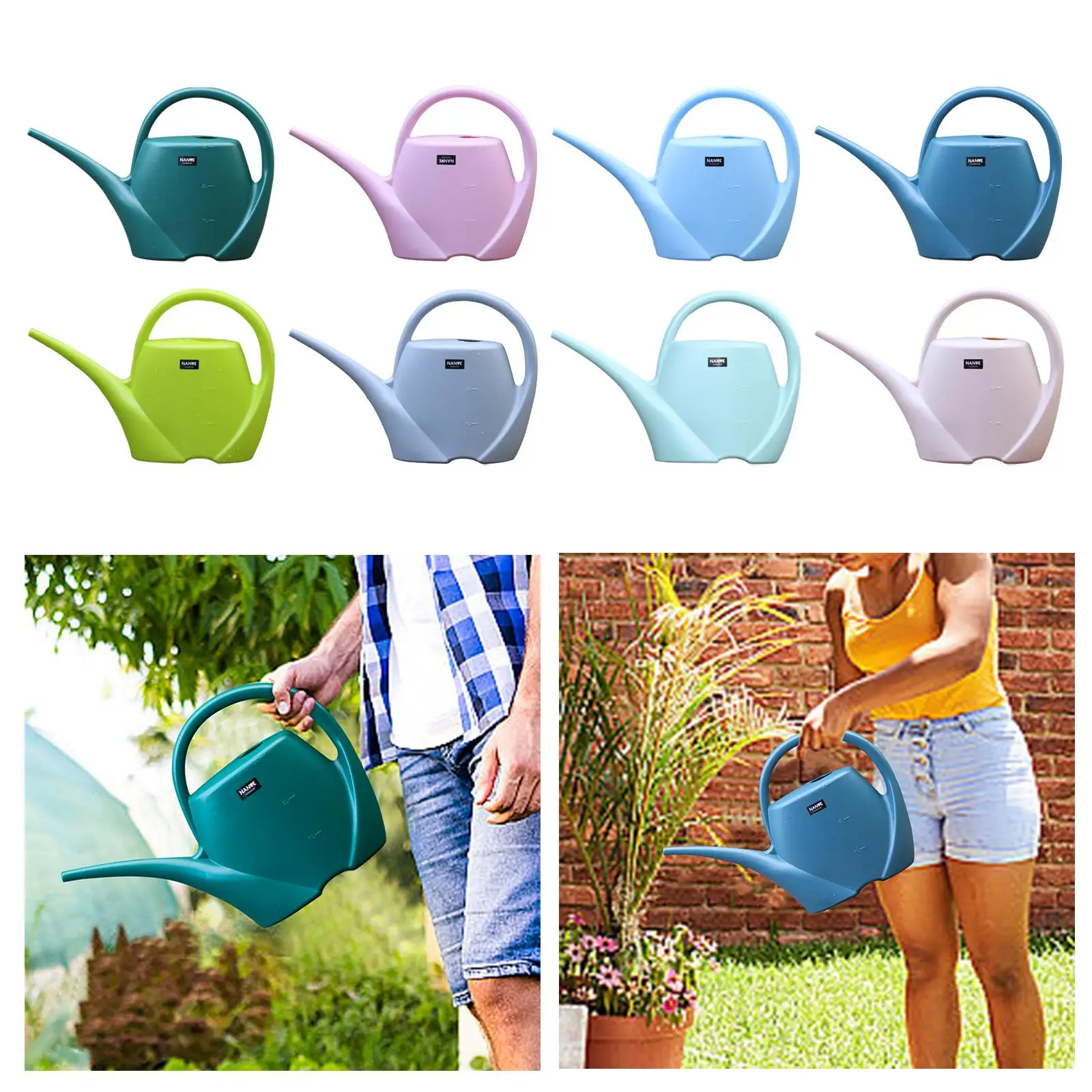 Watering Pot Simple Garden Watering Can for Garden Indoor Plants