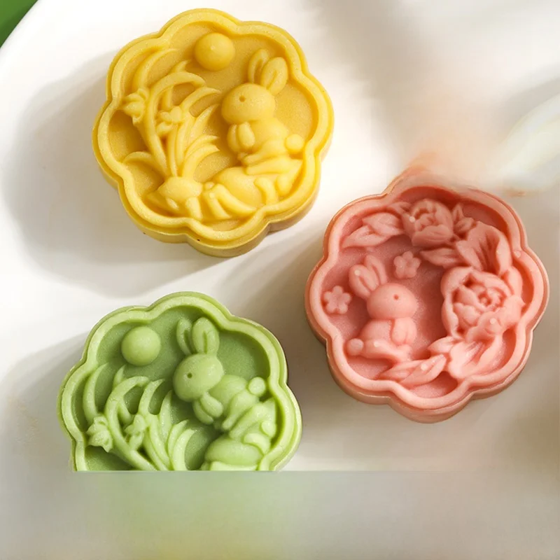 Molde para Pastelitos de Luna de Piel de Hielo de 50g y 75g, Estilo Chino, Herramientas de Repostería de Cocina de la Marca Spicy Pig