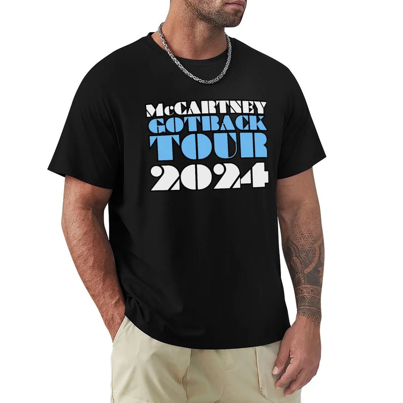 

McCartney Got Back Tour 2024 T-Shirt blanks football t shirt sublime mens tall t shirts