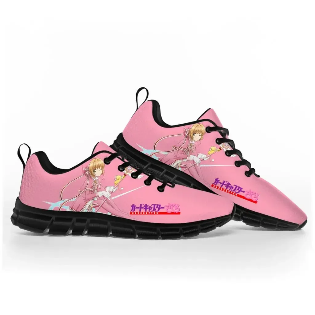 Anime Cardcaptor Sakura Kinomoto Sports Shoes Mens Womens Teenager Kids Children Sneakers Custom High Quality Casual Couple Shoe