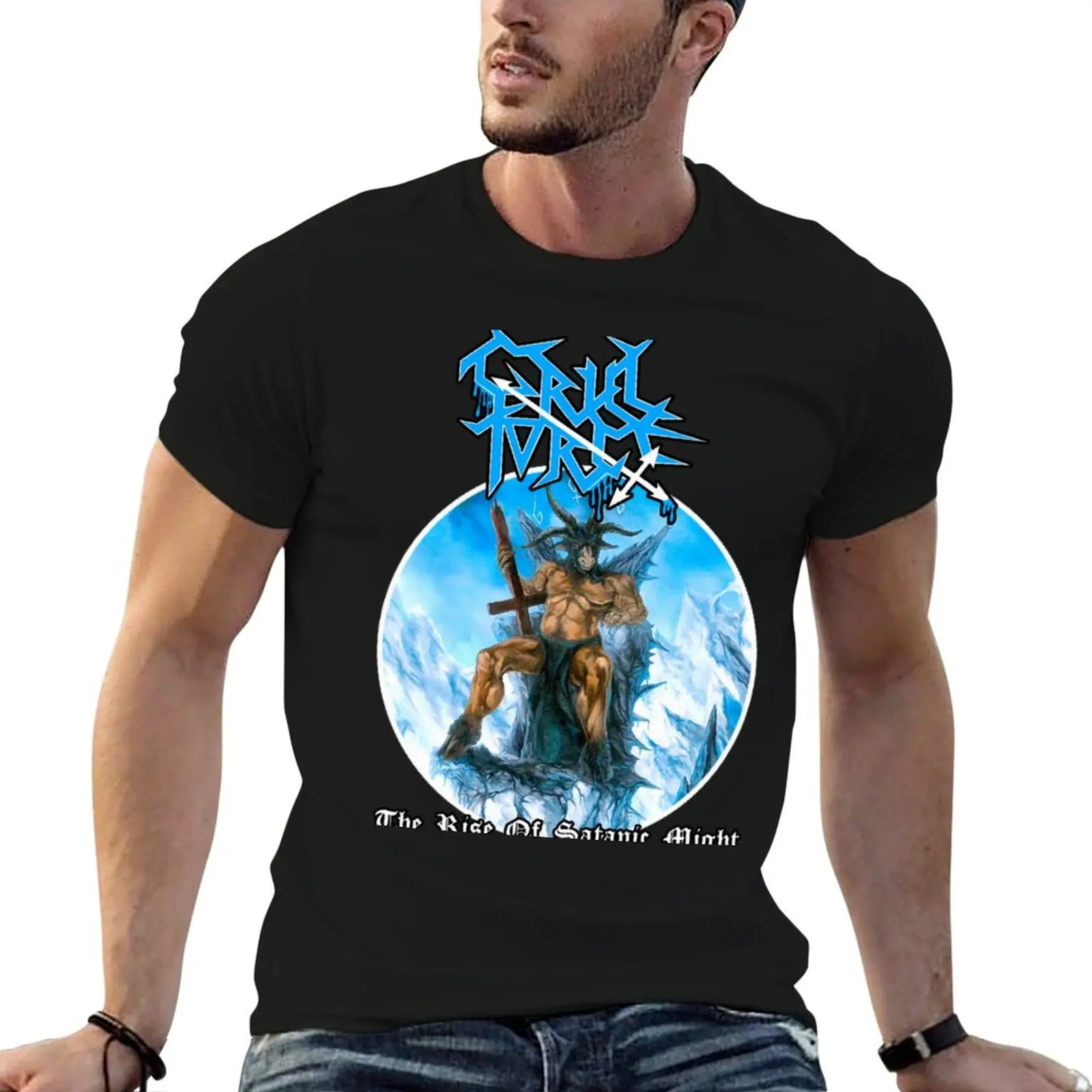 

Cruel Force - The Rise of Satanic Might Classic Old School German Black Metal| Perfect Gift T-Shirt