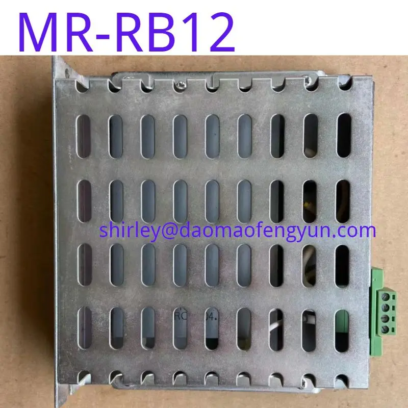 Used  Servo motor frequency converter brake resistor MR-RB12