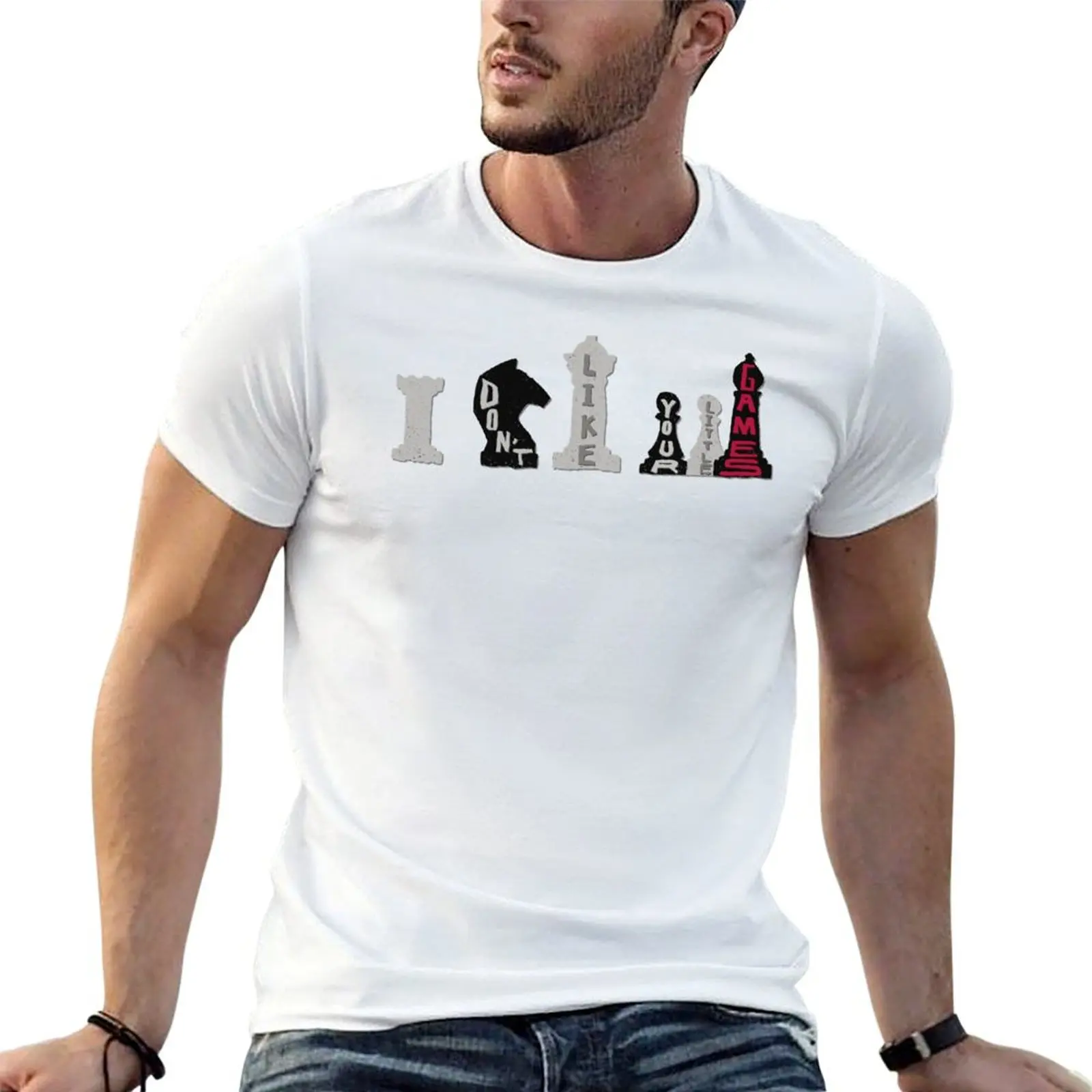 I Don’t Like Your Little Games T-Shirt Functional Casual Short Sleeve Tee