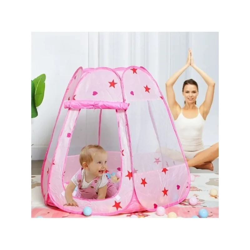 Ozean Ball Pool Prinzessin Haus faltbare Spiel sechs Seite Stern Zelt Indoor und Outdoor Spielhaus Kinder Zelt Spielzeug