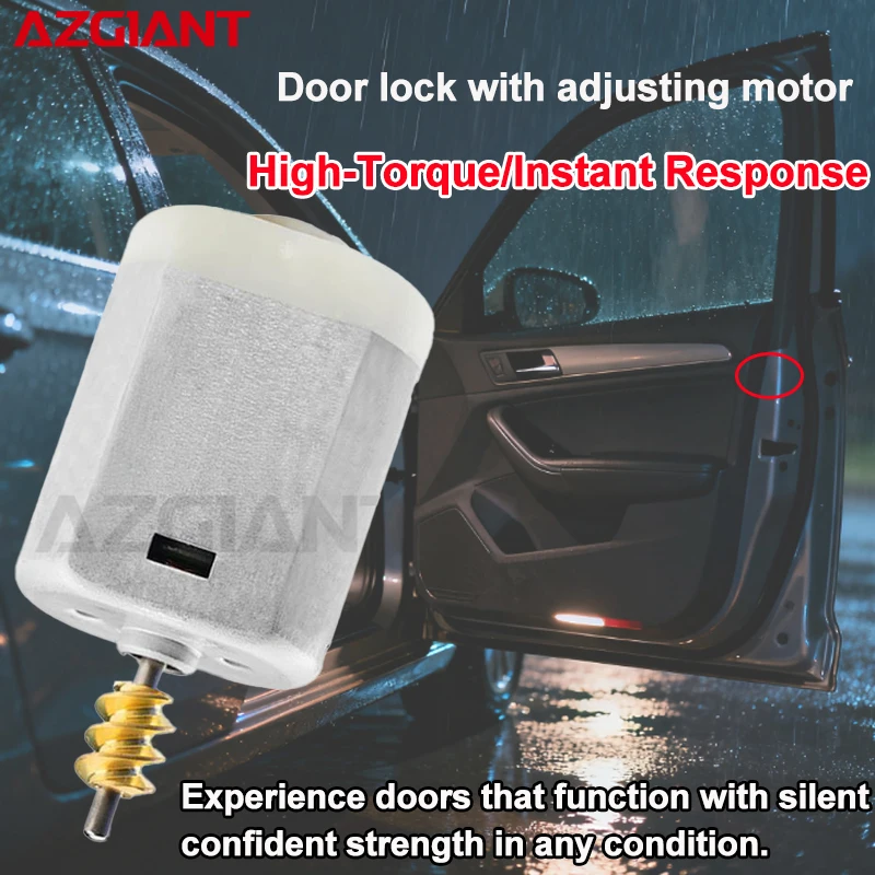 Cerradura lateral de puerta de coche Azgiant con motor de bloqueo eléctrico para Chevrolet Camaro/SS/Volt/Caprice Cadillac SRX, sistema de bloqueo de puerta automático