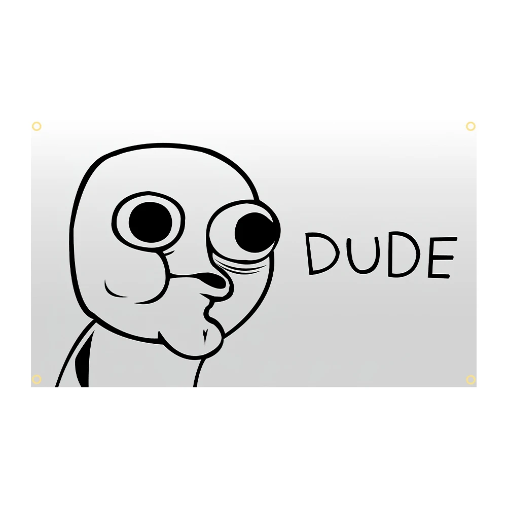 Dude Meme Flag Comic Banner