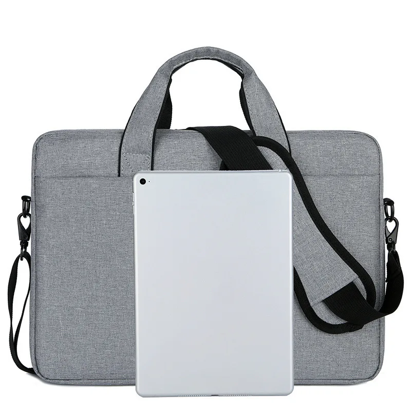 Nowa torba biznesowa na laptopa, aktówka skórzana dla kuriersów, torba na ramię dla kobiet do pracy, torebka na laptopa do ręki, etui na notebooka na 15 cali.