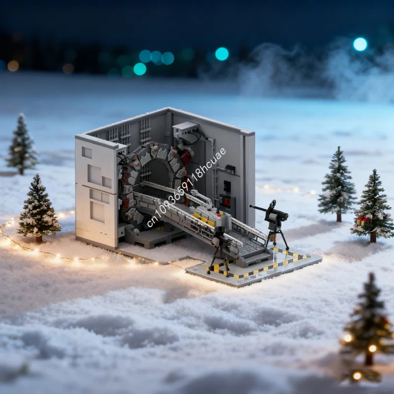 

3764 шт. MOC Stargate Diorama M A L P Unit Creatored Модель Строительные блоки Идея игрушки Образовательный кирпич Детские рождественские подарки на день рождения