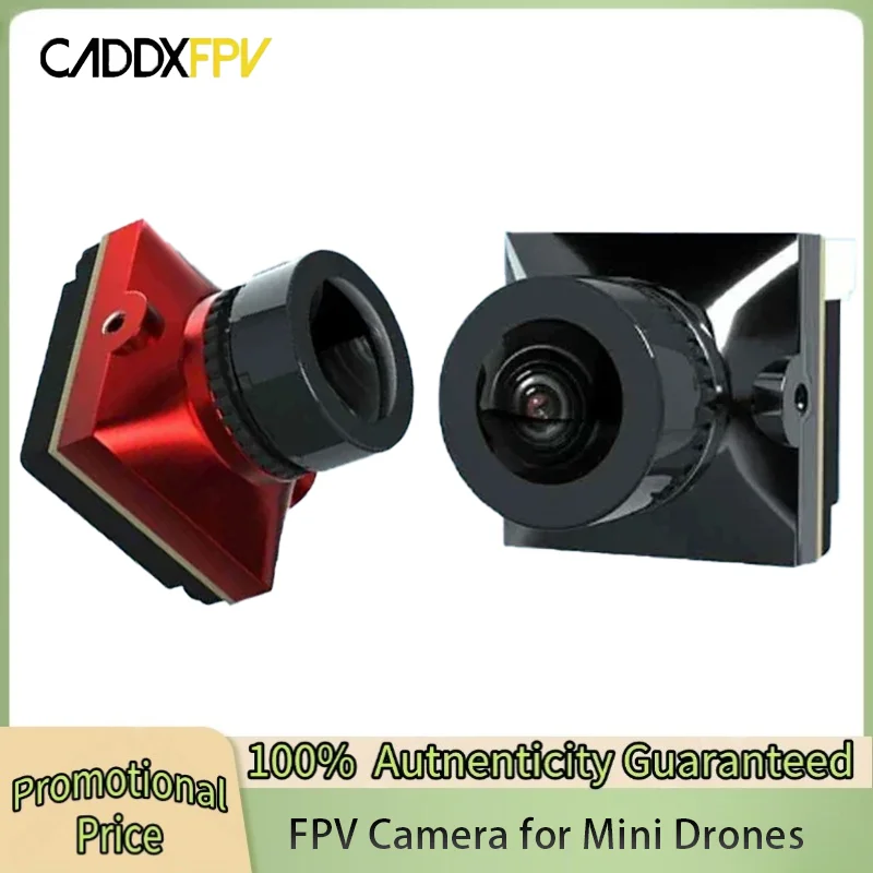 

Caddx Ratel 2 V2 FPV Camera Ratel2 2.1mm Lens 16:9/4:3 NTSC/PAL Switchable with Replacement Lens Micro FPV Camera Drone