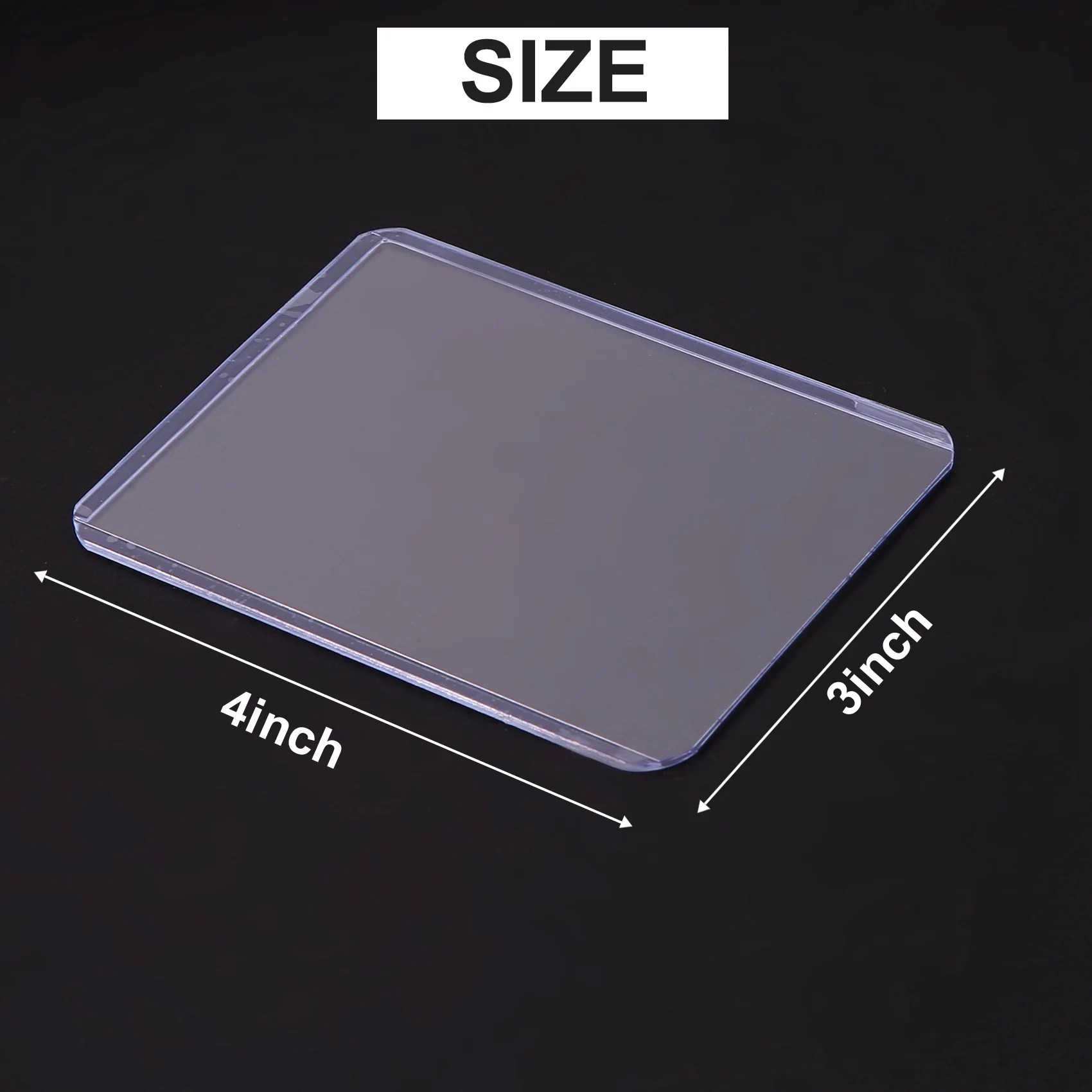 

2Z-держатель с верхней загрузкой и прозрачными рукавами для коллекционных торговых баскетбольных спортивных карточек, жесткий пластик 35PT