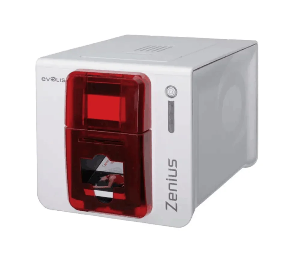 Hot Selling  Zenius Thermal Direct Printing PVC ID Card Printer With Single Side Print