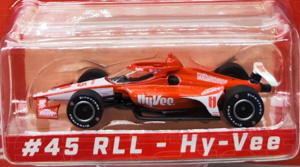 

GreenLight 1:64 # 45RLL-Hy-Vee гоночный автомобиль из сплава, имитация модели микроавтомобиля, коллекция украшений, игрушечный автомобиль в подарок