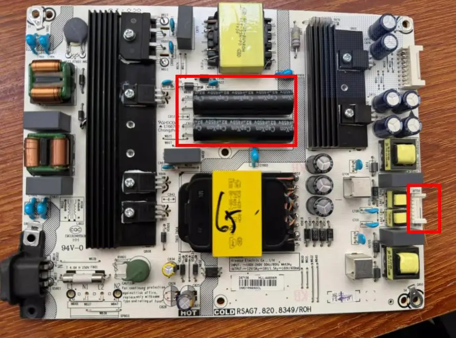 RSAG7.820.8349/ROH POWER SUPPLY board  FOR HZ43A65 H50E3A