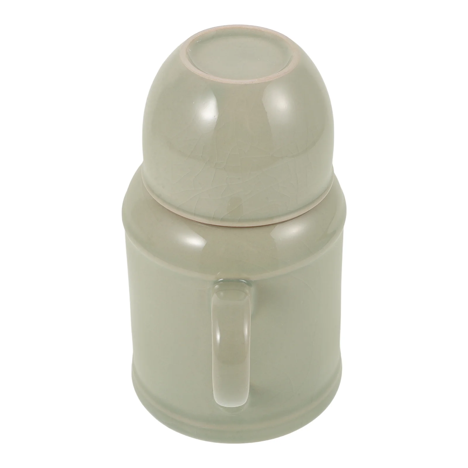 

Керамический чайник, маленький горшок для воды в китайском стиле, домашний офис, подарок для пикника на открытом воздухе, удобный для захвата, нежный, компактный