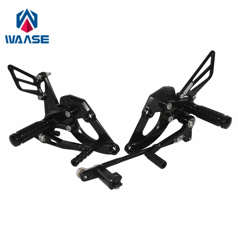 waase For Honda CBR250RR CBR 250 RR 2017 2018 2019 Adjustable Rcing Rider Rear Sets Rearset Footrest Foot Rest Pegs