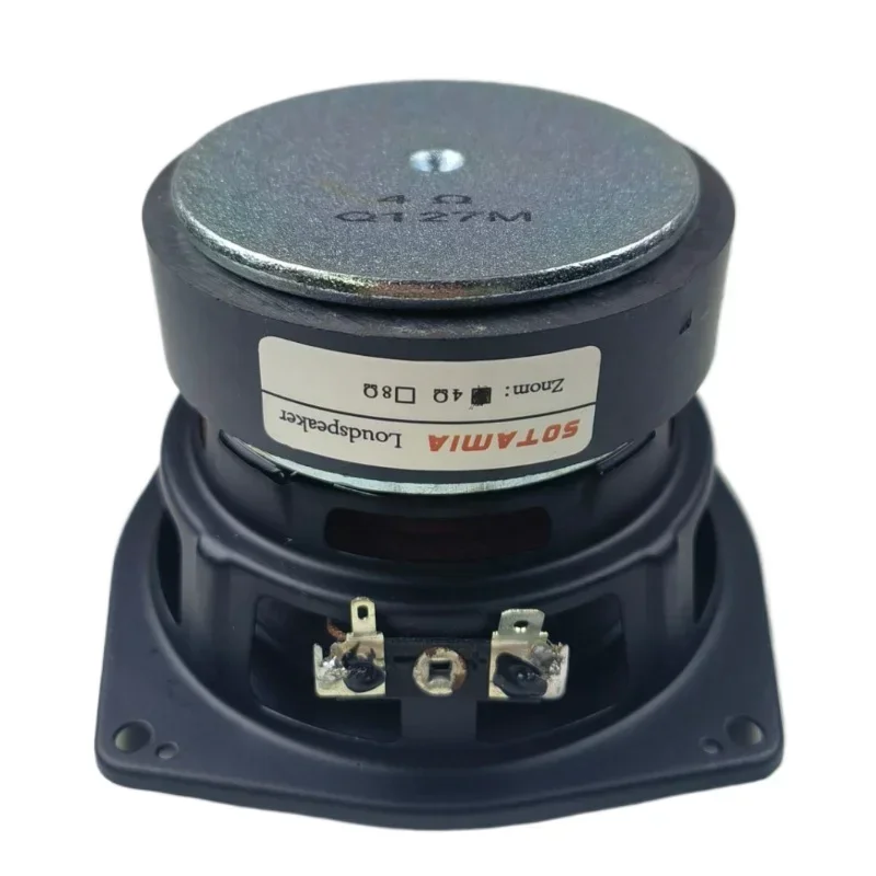 

SOTAMIA 1 шт. 4-дюймовый сабвуфер, 4 Ом, 40 Вт, высокая мощность, Hi-Fi аудио, Bluetooth-динамик, книжная полка, громкоговоритель для JBL Boombox2