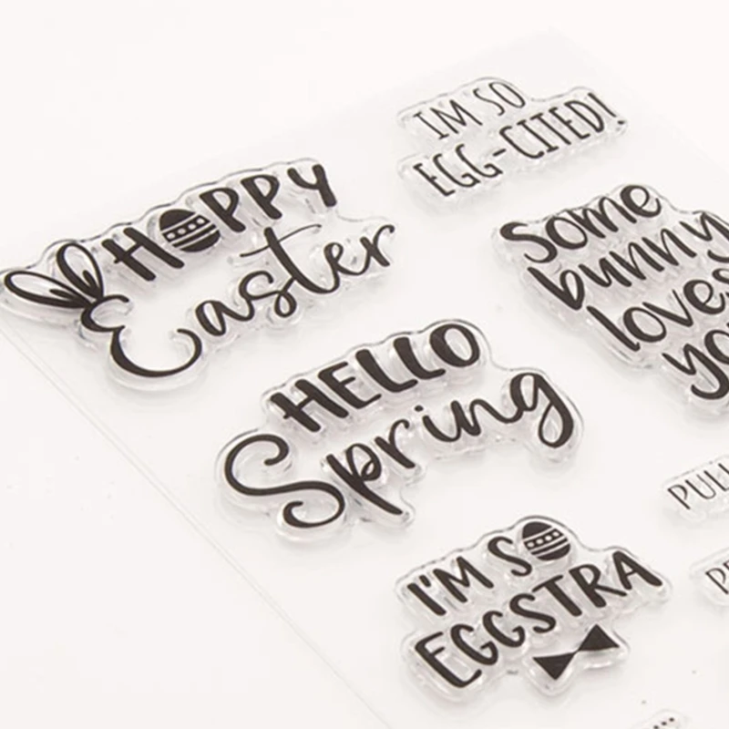 Easter Theme Cutting Dies and Scrapbooking Stamps for DIY Scrapbooking Album