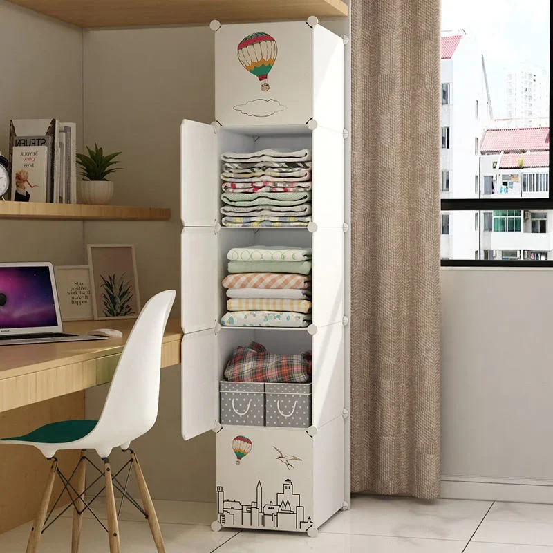 Hotel Furniture Modern Partitions Wardrobe Clothes Nordic Bedroom Cheap Modular Wardrobe Put Together Storage Organizer Armario