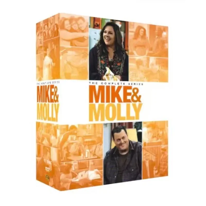 Mike Molly Season 1 to 6 Complete Series Collection 17 DVD Discs Set