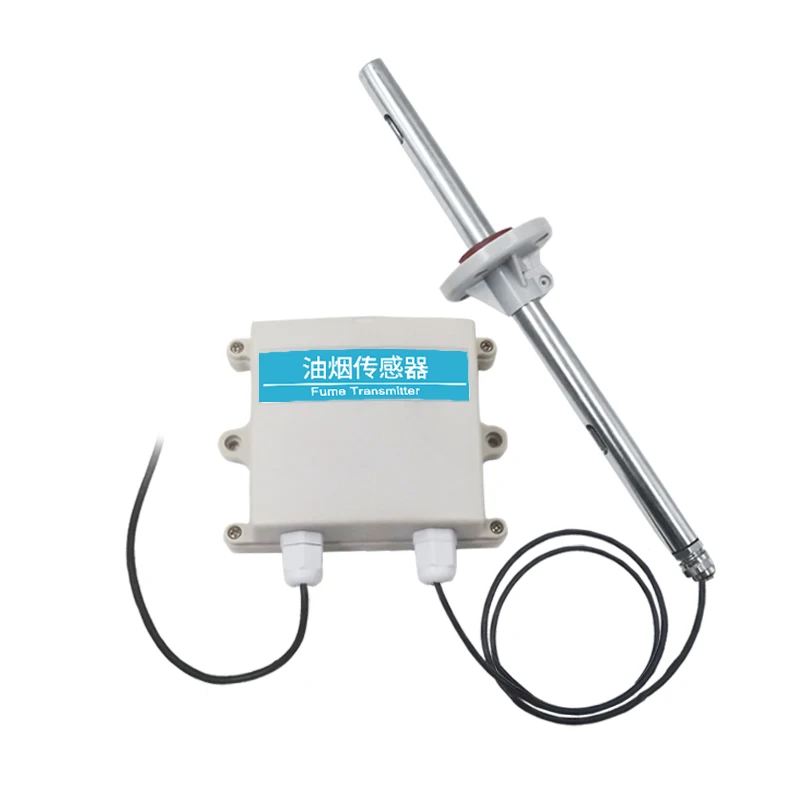

RS485 / 4-20Ma /4G Cooking Oil Smoke Kitchen Detector lampblack Restaurant Online Monitor Equipment Fume Sensor Fume Transmitter